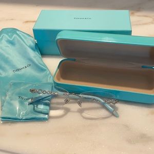 Tiffany Womens Glasses Bag Box Dust Cloth Included